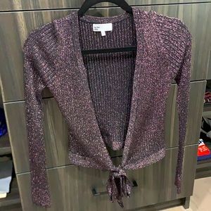 Gorgeous sparkly ribbed top